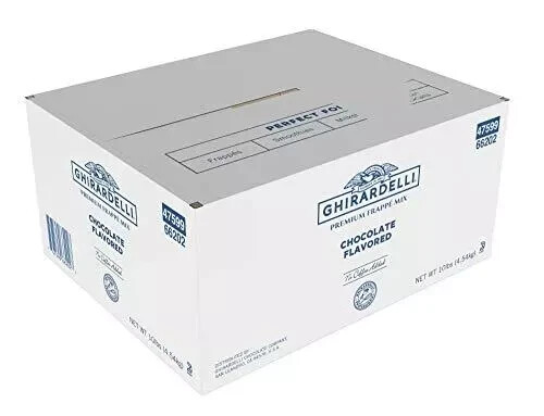 Ghirardelli Chocolate Flavored Frappé Mix 10 lb