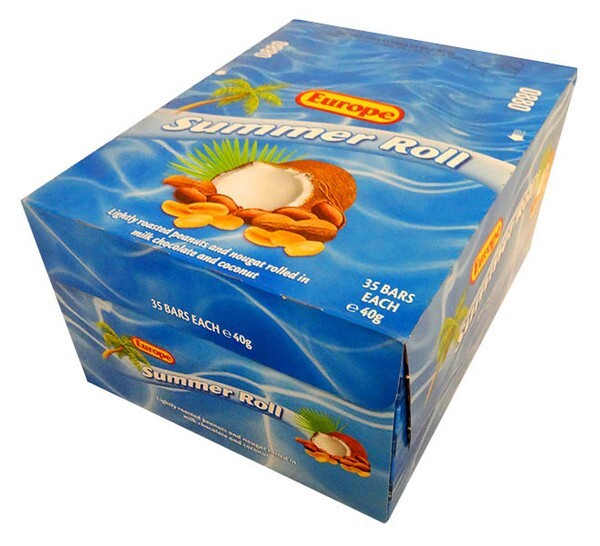 3 Bars x Europe Summer Roll Chocolate Bar 40g