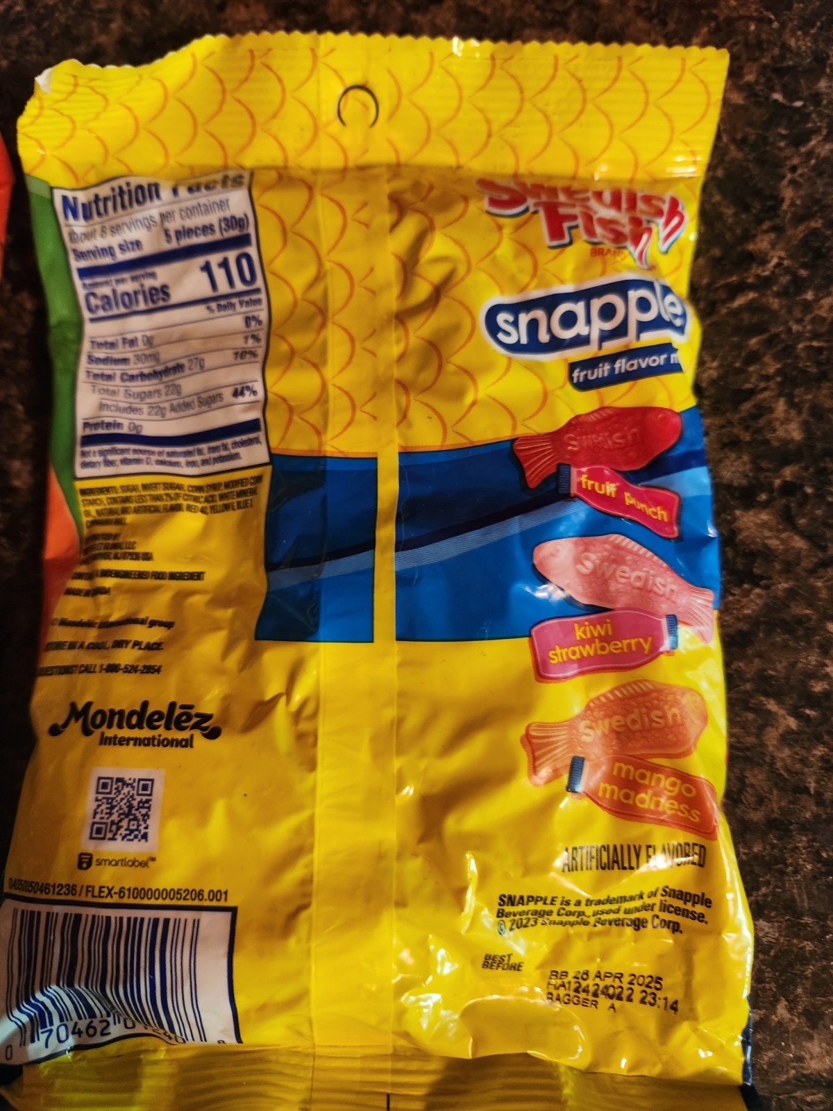 Sour Patch Kids & Swedish Fish Snapple Flavor (Rare)