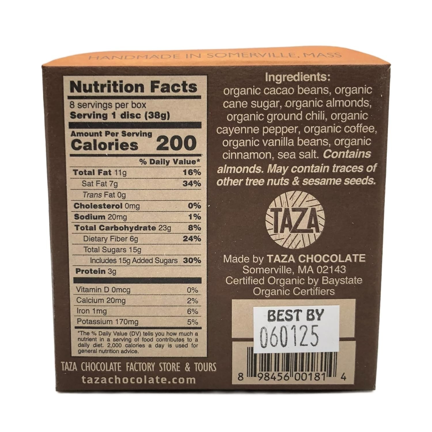 Organic Mexicano Disc Variety Pack – 8 Count Stone Ground Chocolate