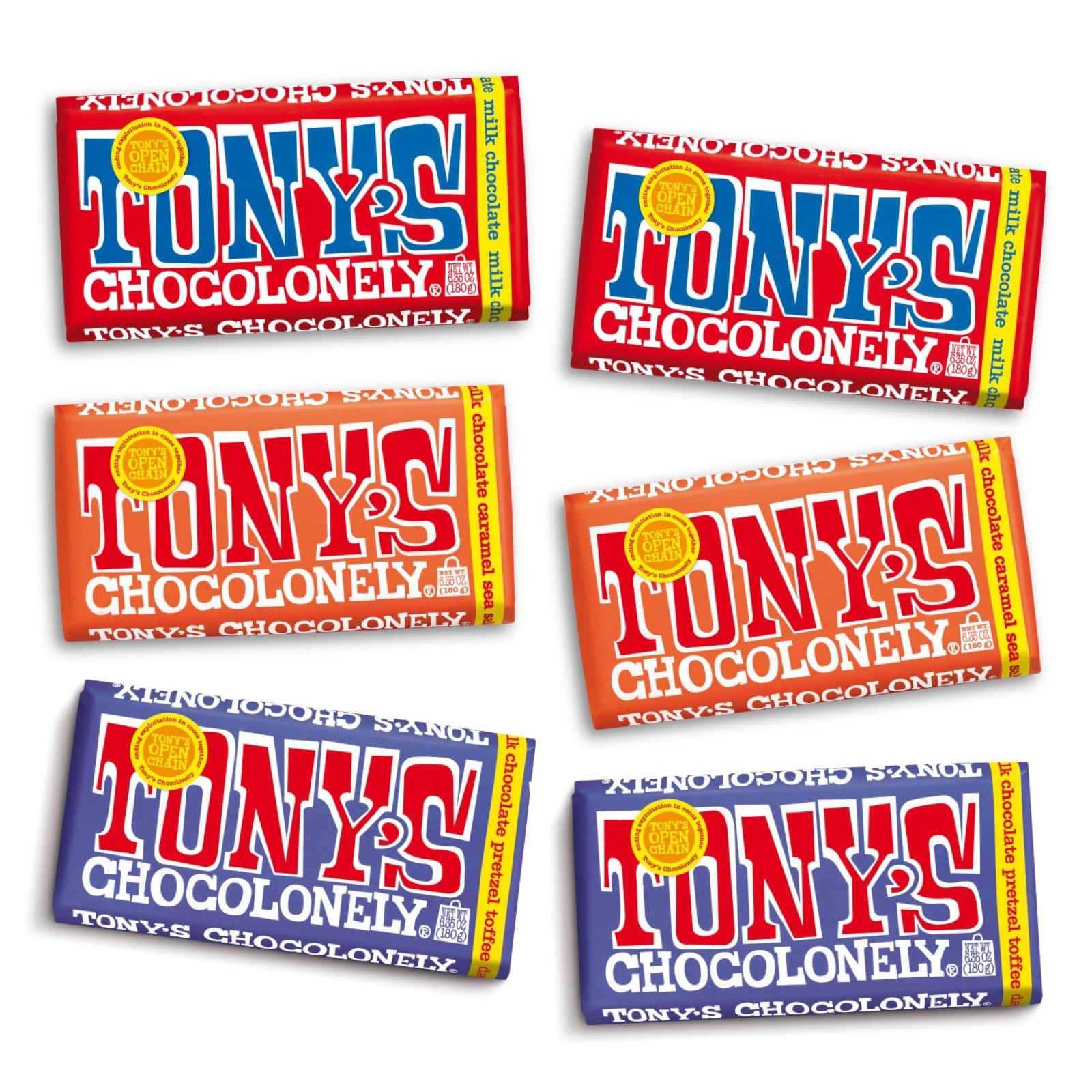 Milk Chocolate Bundle – Top 3 Belgium Bars, Fairtrade, No Artificial Flavors, 6.
