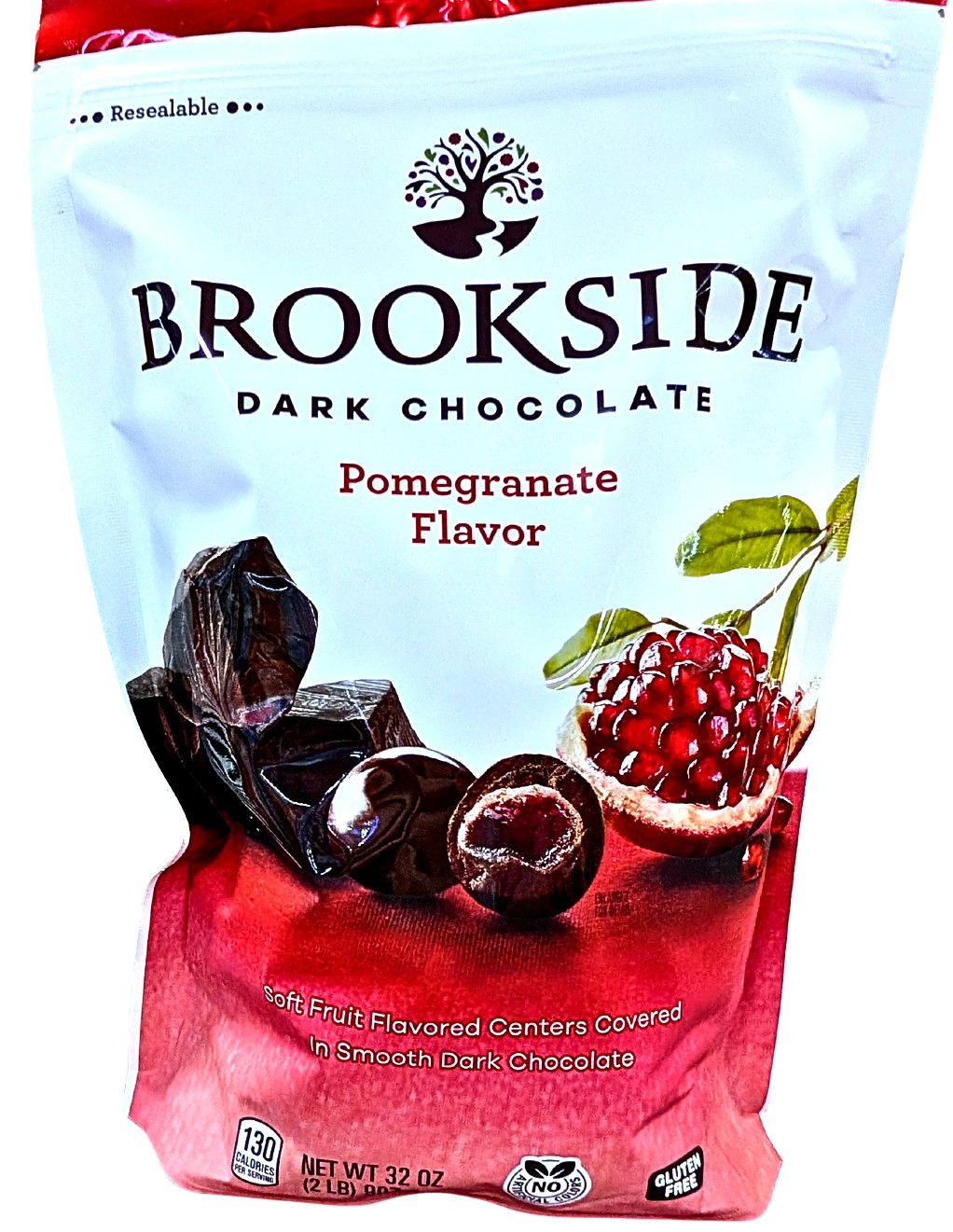 Brookside Dark Chocolate Pomegranate Flavor Soft Fruit Covered 32 Oz EXP 09/26