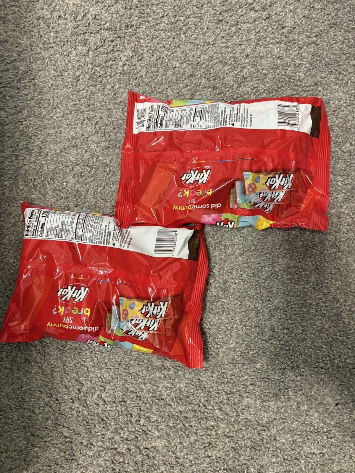 KIT KAT Miniatures Milk Chocolate Wafer, Easter Candy Bag, 9.6 oz (2 PACK)