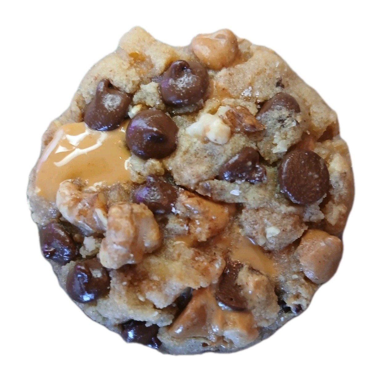 KETO Peanut Butter Chocolate Chip Banana Bread Cookies – SF & GF – 1/2 Dozen