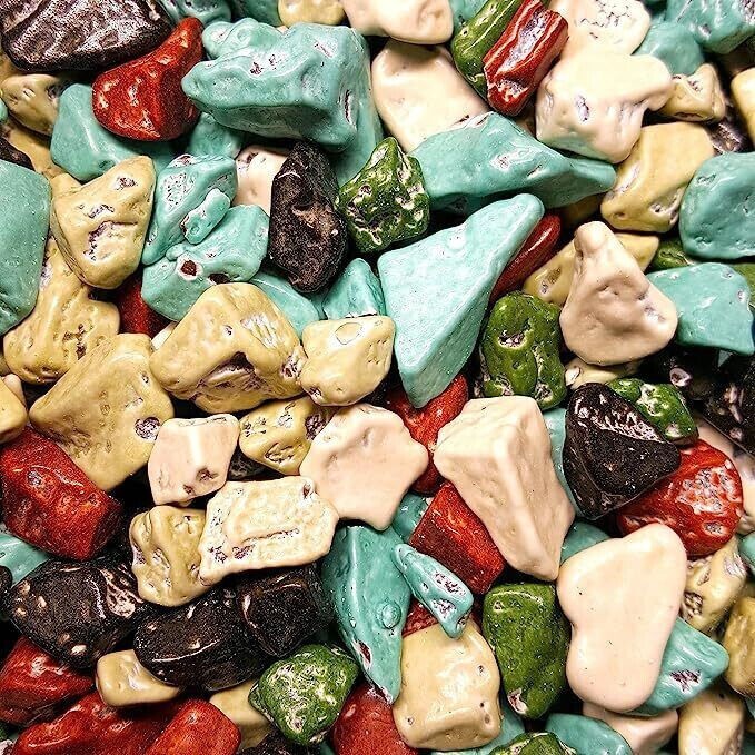 Soft Chocolate Stone Candy | Colourful Rock Candies, Packaging Type:Loose + F/S