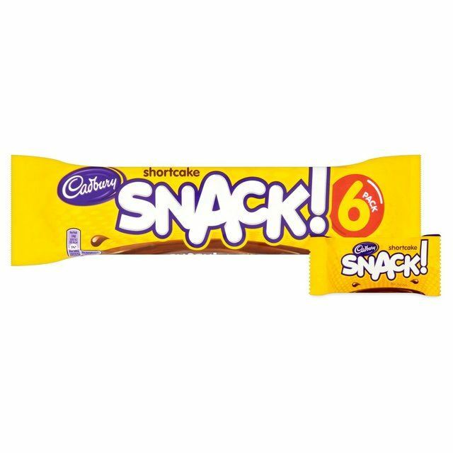 Cadbury Shortcake Snack Bars – 6 x 21g
