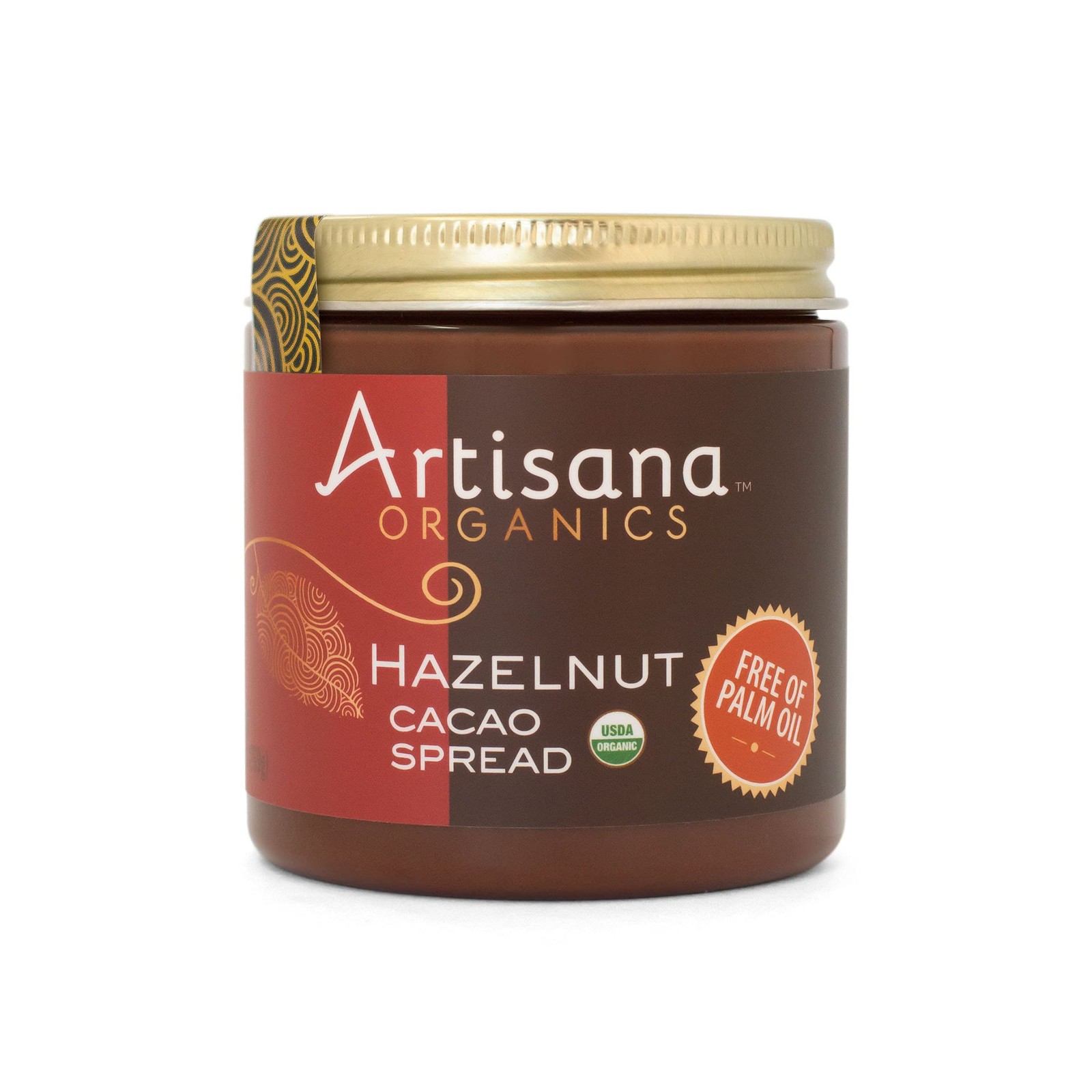 Artisana Organics Hazelnut Cacao Spread, 9.5 oz | USDA Organic, No Palm Oil, …