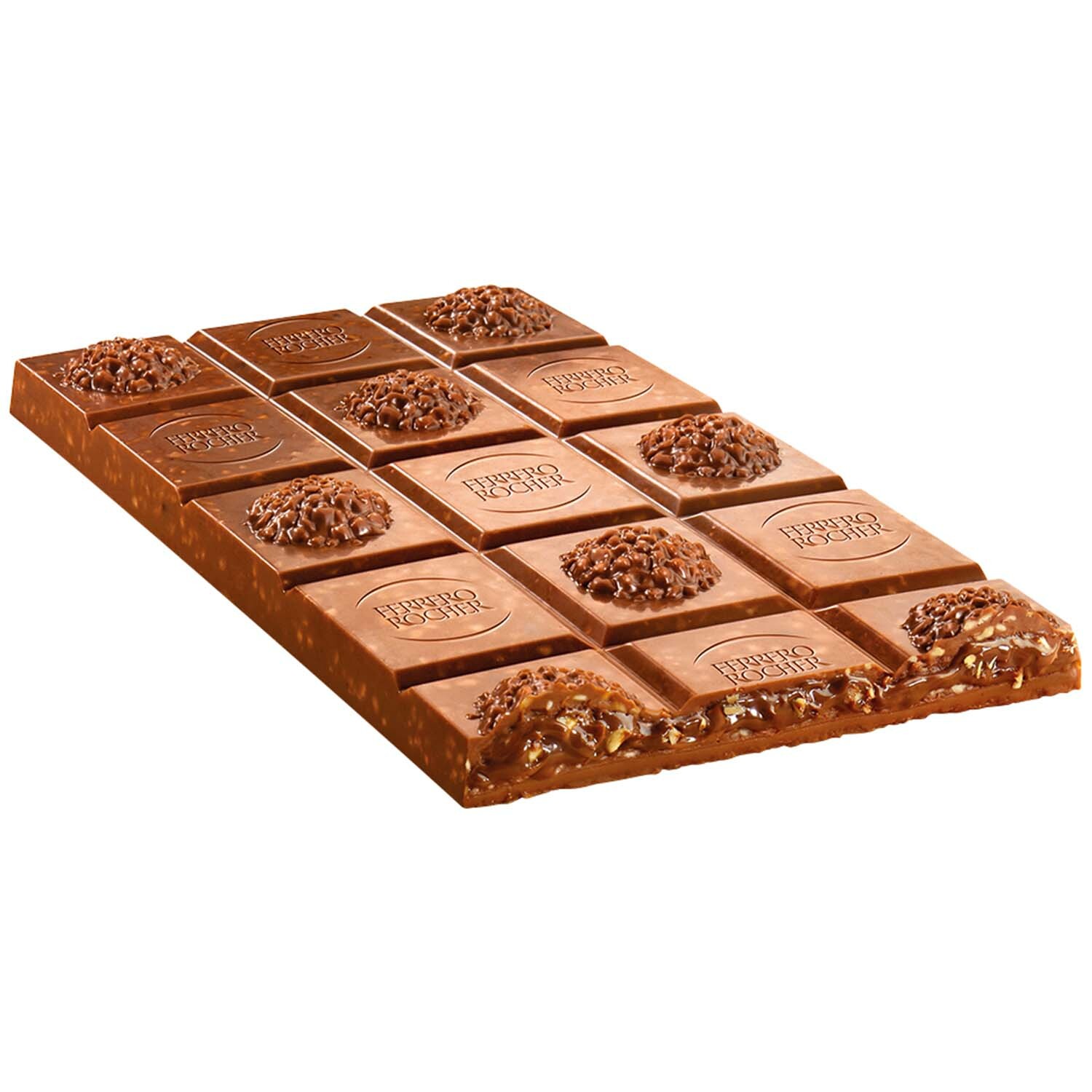 original Ferrero Rocher hazelnut Bar 90g New product from Germany