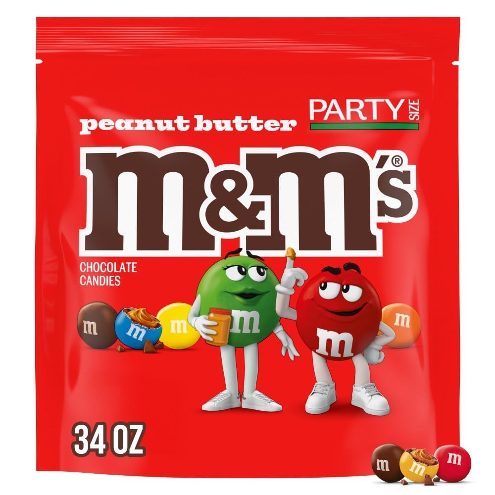 Kosher Certified 34 oz Peanut Butter Chocolate Candy – Sweet Treats for Anytime!