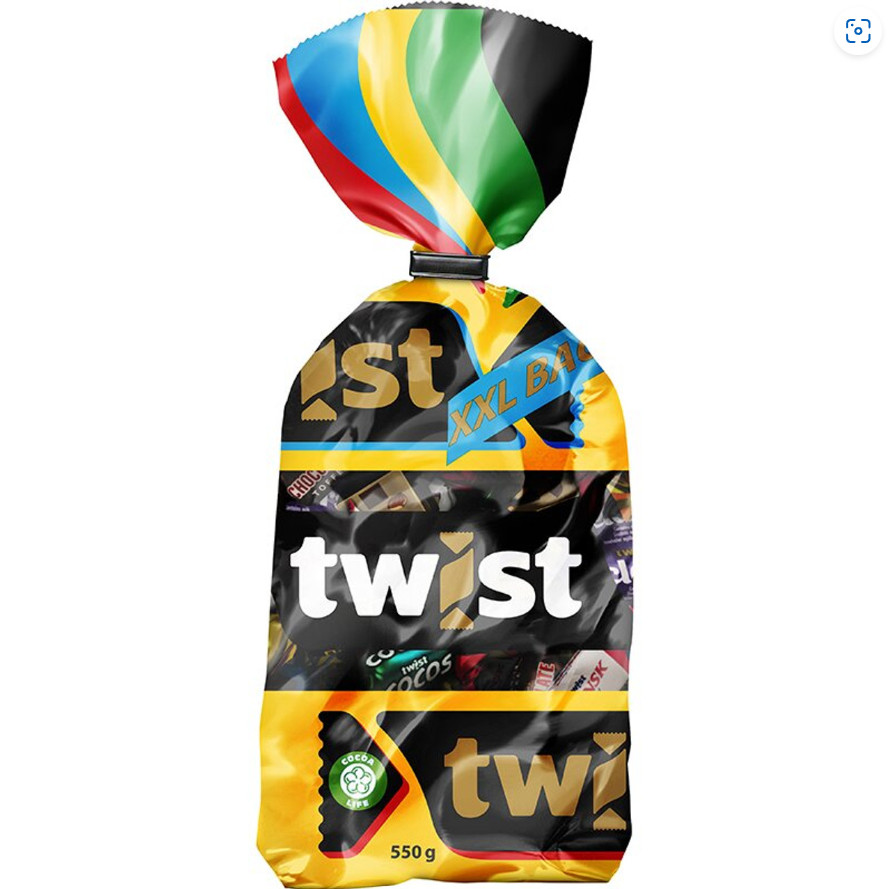 XXL Bag Freia Twist Norwegian Chocolate and Caramels Candy Mix 550g !US SELLER!
