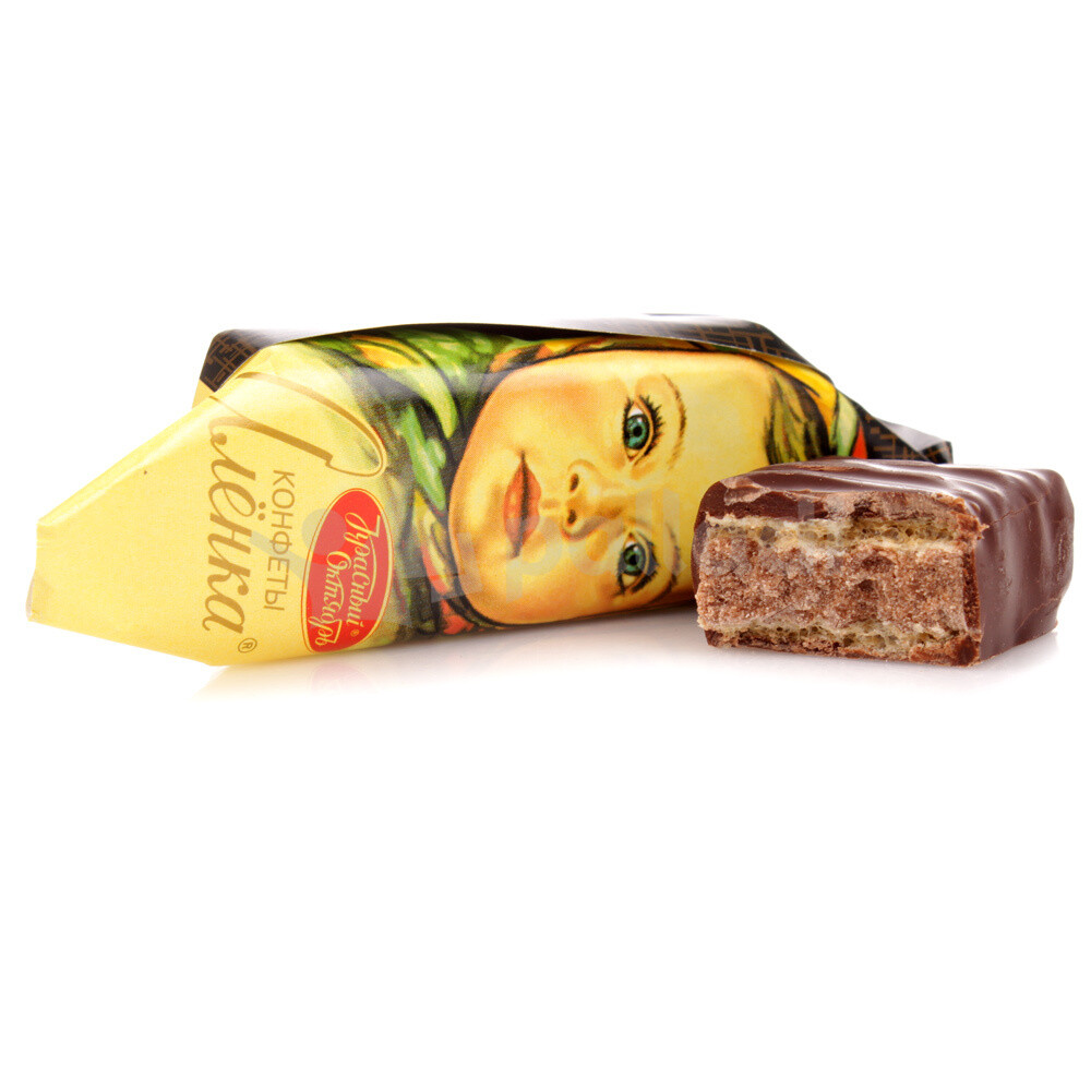 Russian Chocolate Wafer & Praline Layers Candy Alenka 1 lb Аленка Alyonka