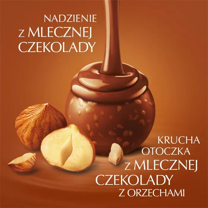 LINDT LINDOR Hazelnut Pralines 200g / 7.1oz
