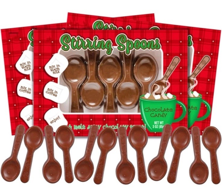 Palmer Chocolate Candy Stirring Spoons 15 Spoons In New Factory Sealed Boxes