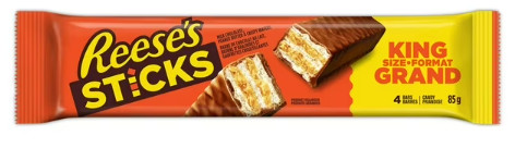 Reese’s King Size Sticks Chocolate Candy Bar, 85g