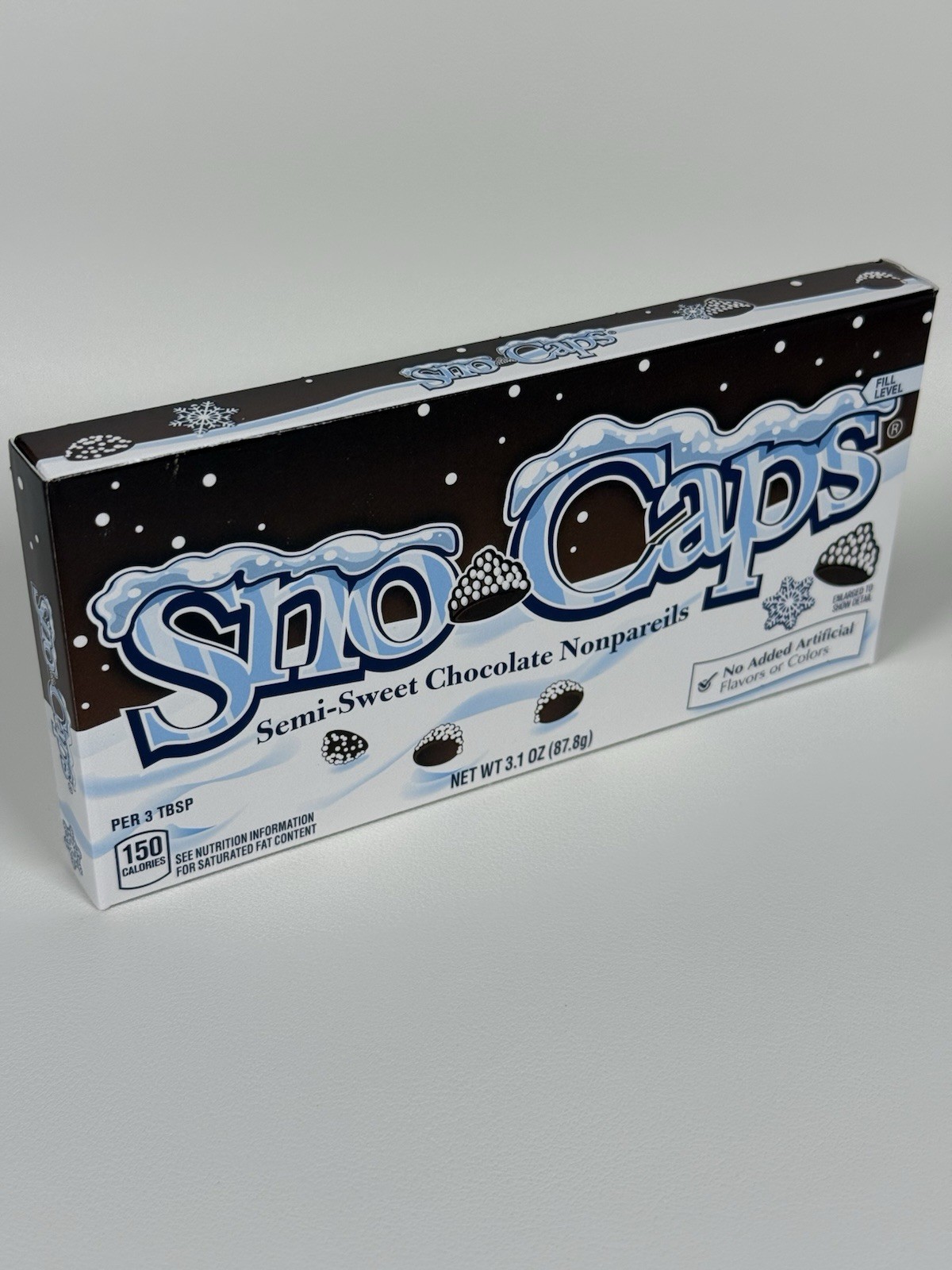 🍫 Nestle Sno Caps Semi-Sweet Chocolate Nonpareils, 3.1-oz. Theater Box Candy