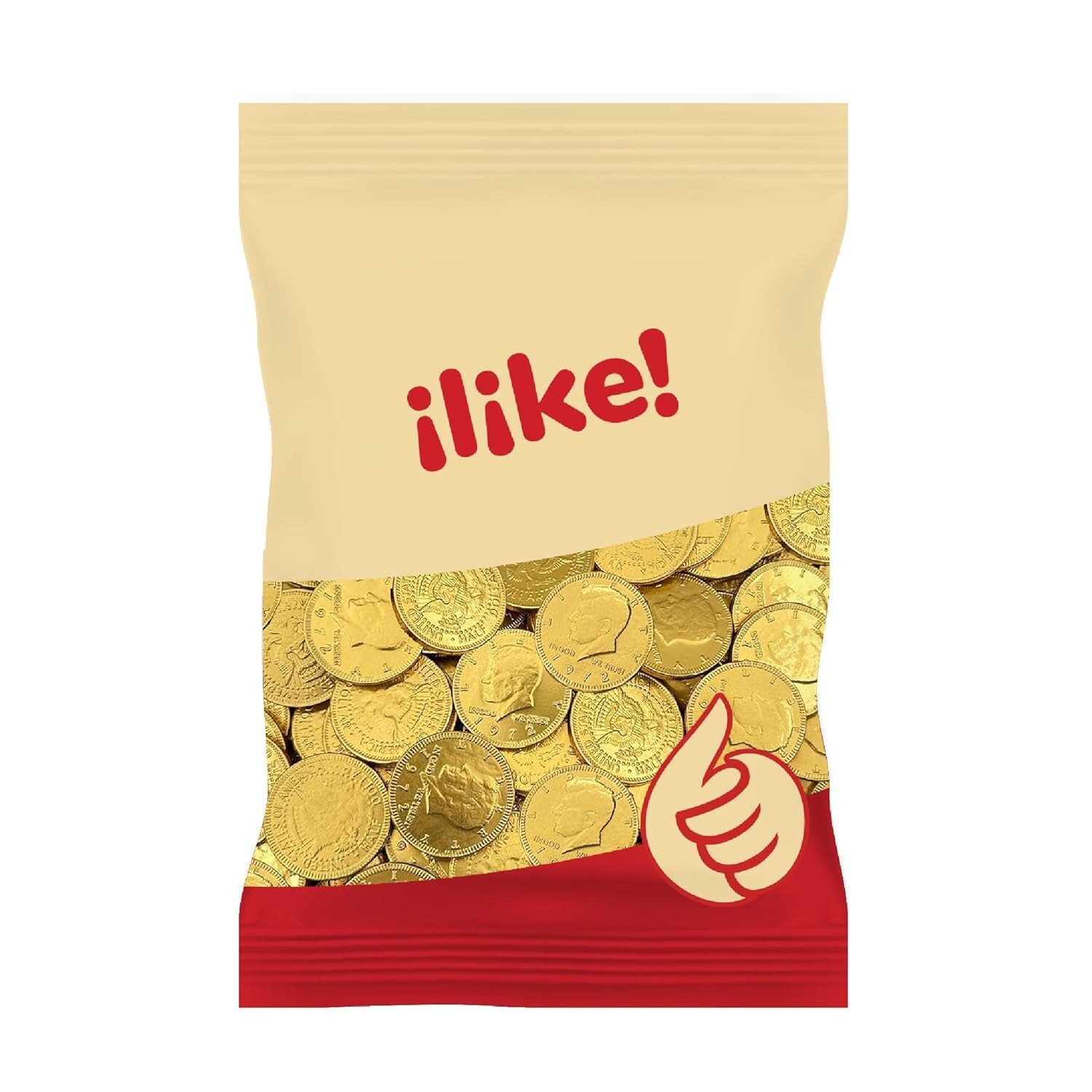 Gold Coins Milk Chocolate Candy | 1.5-Pound Bag, 130 Count