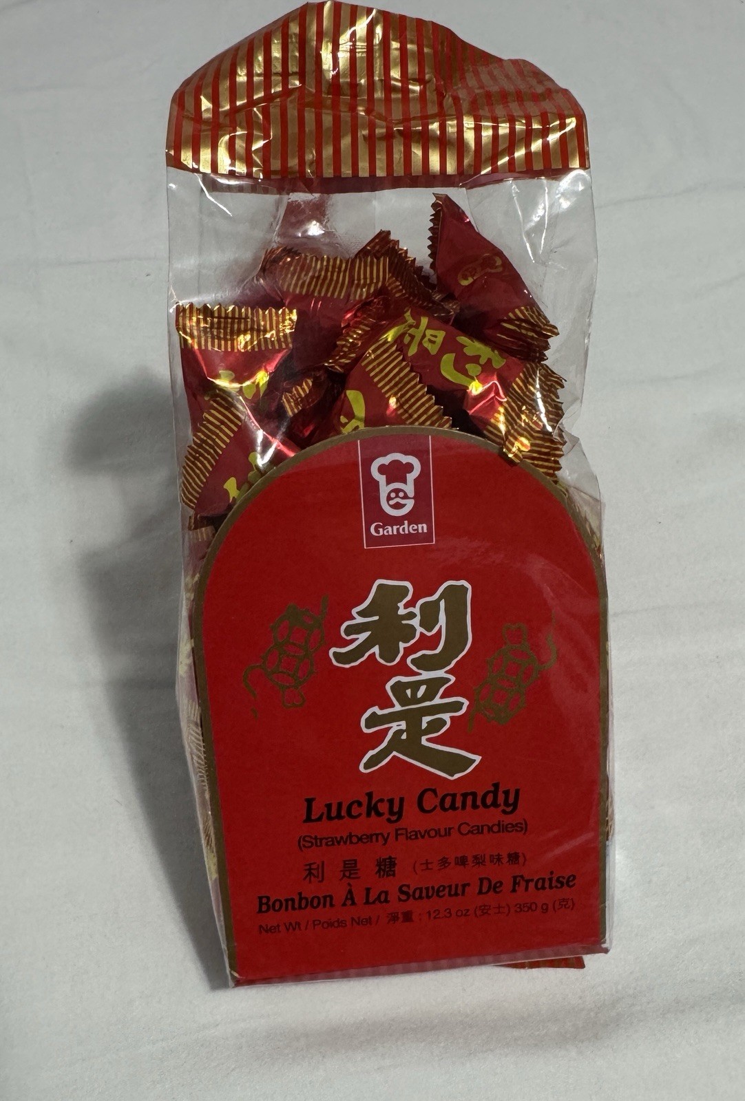 Garden Lucky Candy Strawberry flavor