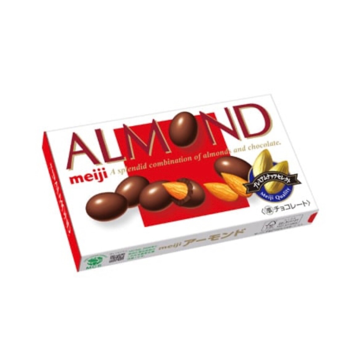 Meiji Almond Chocolate [Direct from Japan] 79g
