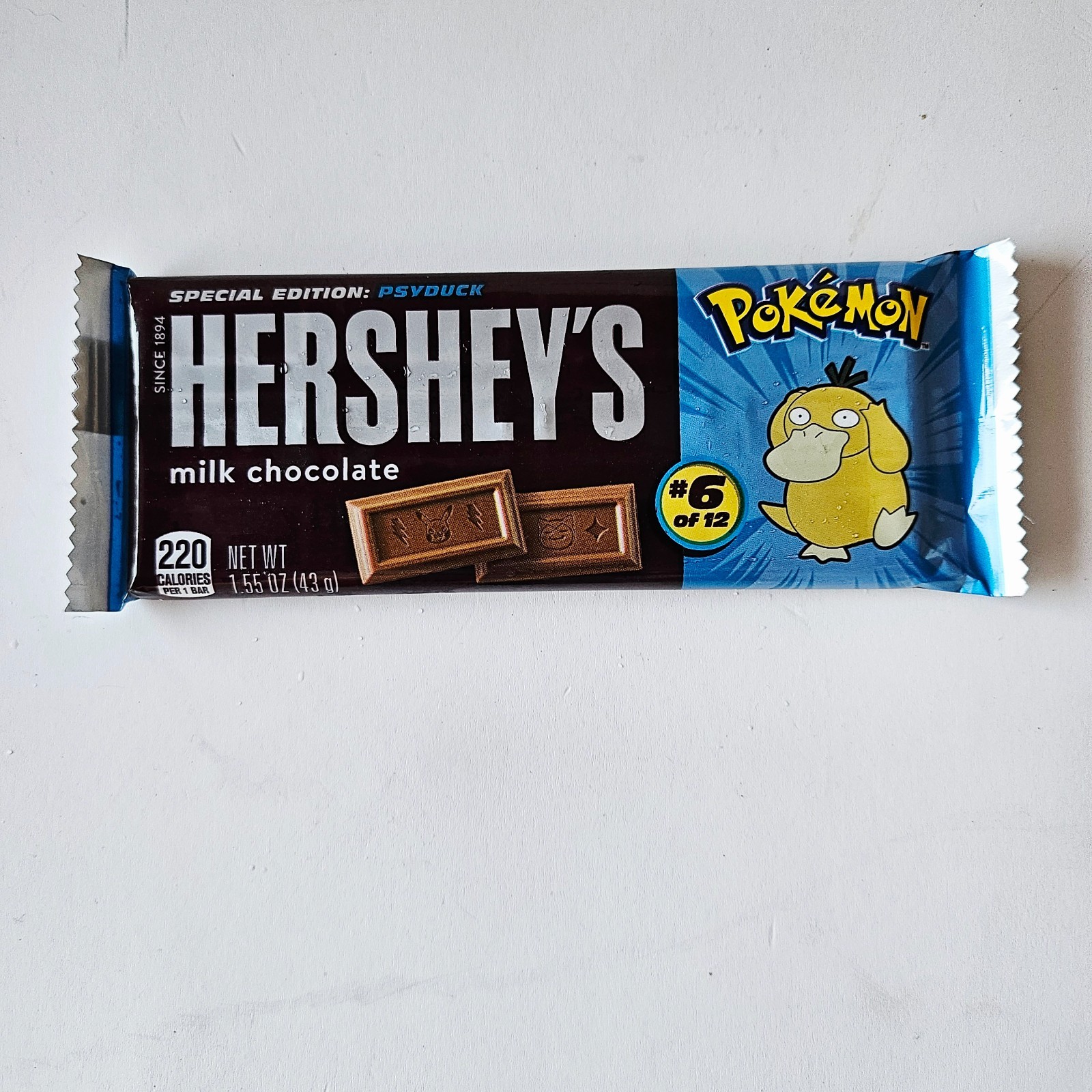 HERSHEY’S POKEMON COLLAB CANDY BAR CATCH EM ALL CHOOSE YOUR CHARACTER NEW!