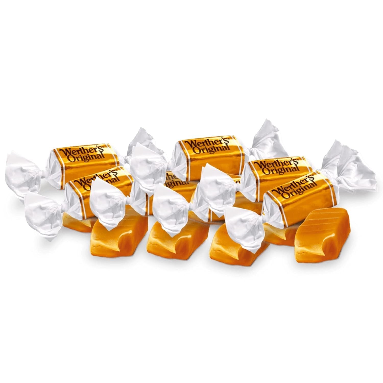 Soft Caramel Candies 2 lbs – Classic Delicious Taste – Perfect for Sharing & Sto