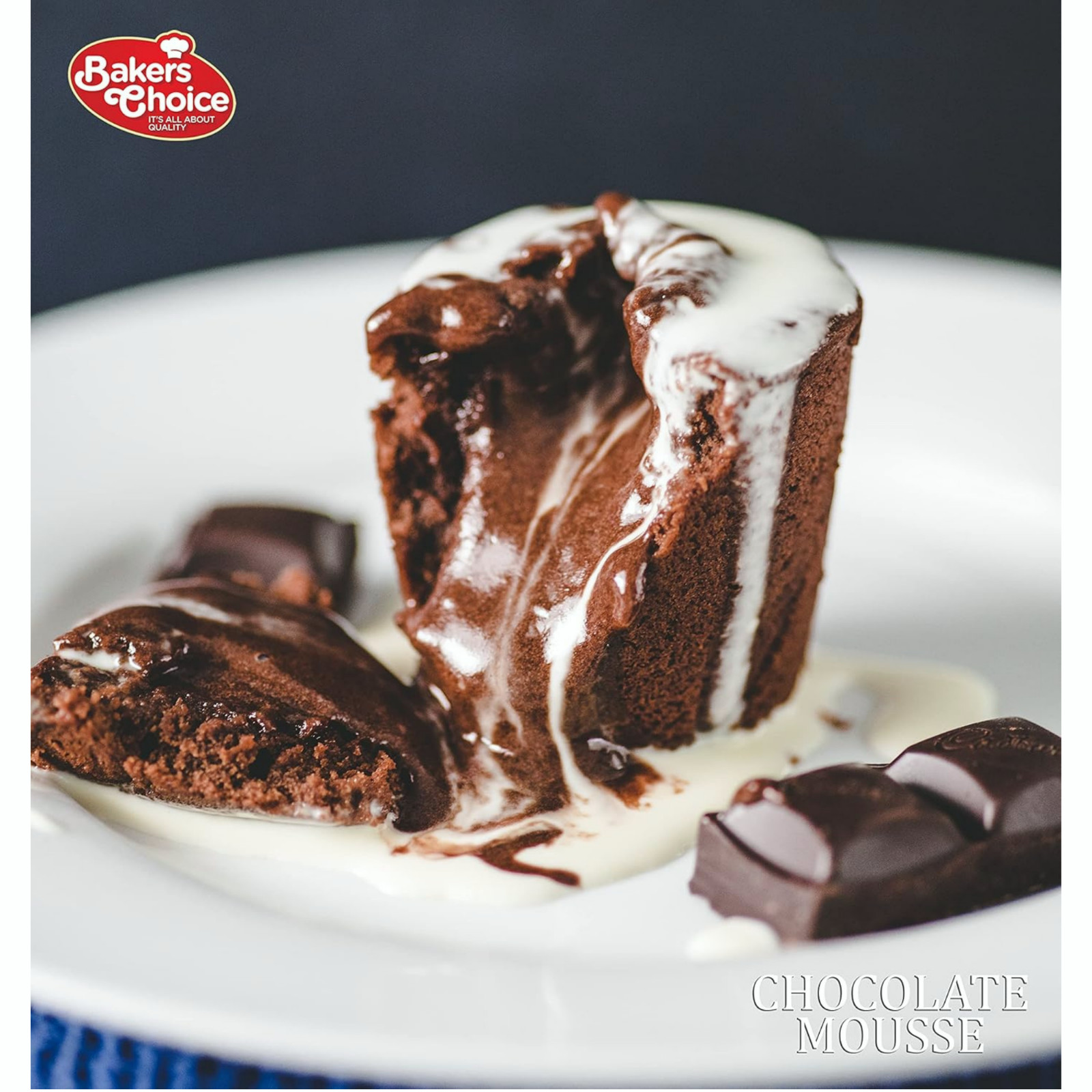 BAKERS CHOICE Chocolate Mousse Dessert Mix 8 oz