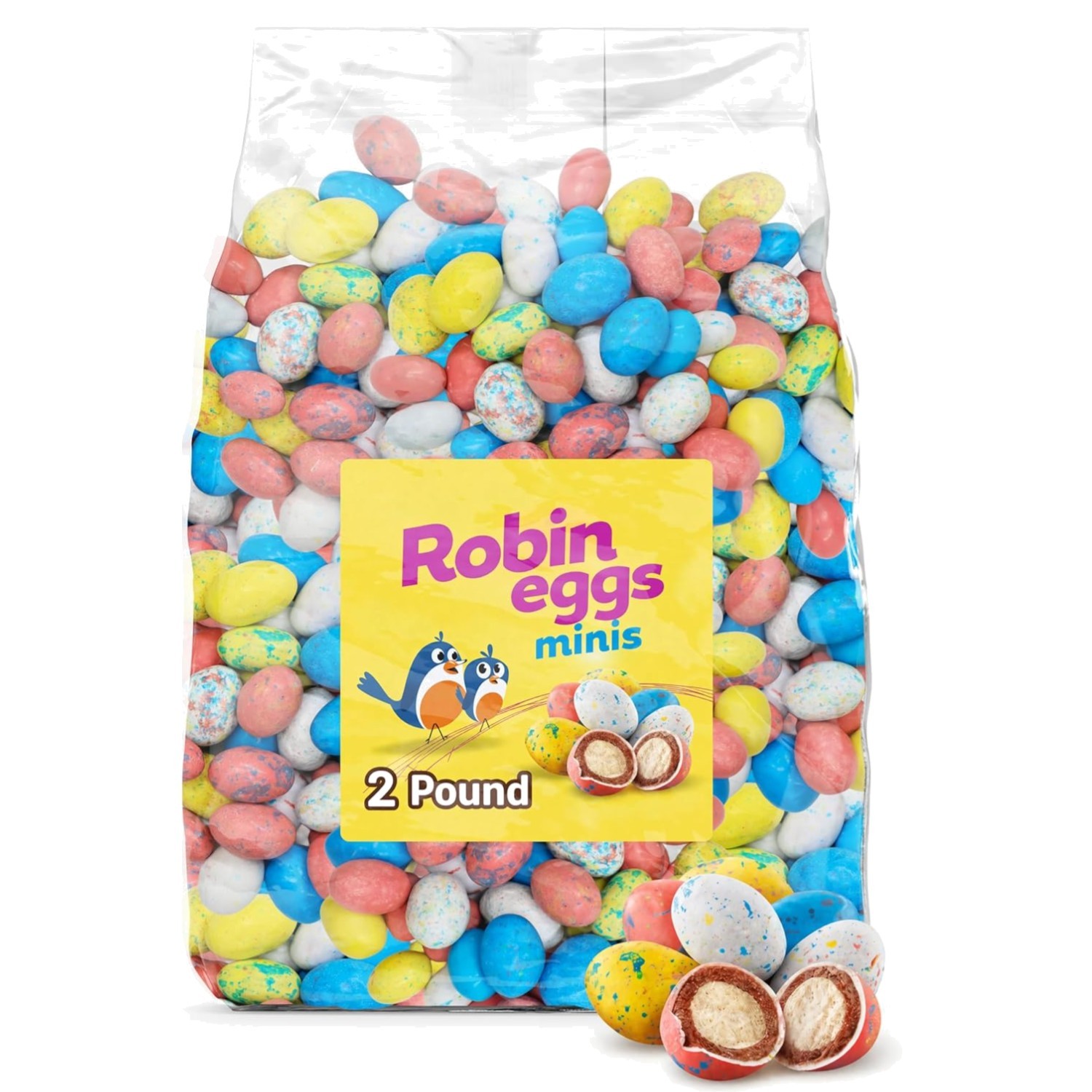 Bulk Malted Milk Balls Easter Eggs