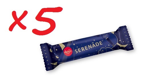 Latvian Laima Serenade Serenāde Dark Chocolate Bars Apricots Hazelnuts Батончики