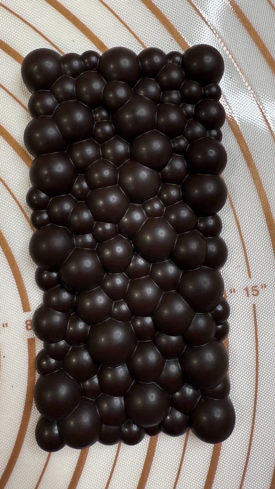 Zero Sugar Dark Chocolate Shards– Beautiful Artistic Shape, Handmade Treat 100g.