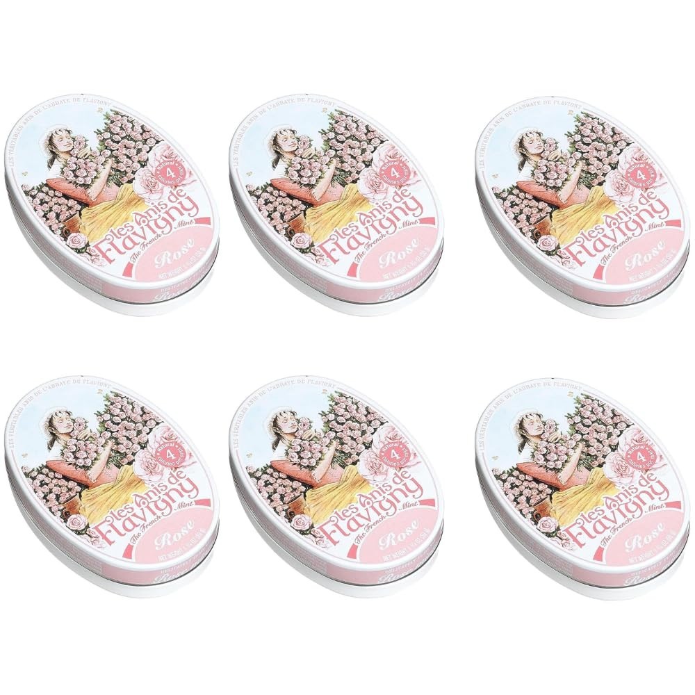 Natural Rose Hard Candy – Les Anis De Flavigny French Mints