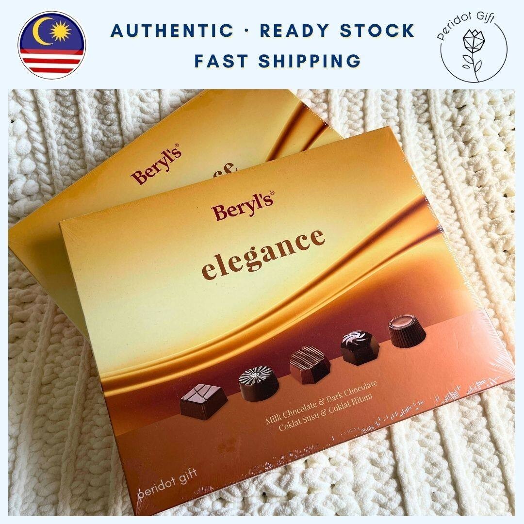 Beryl’s Elegance 160g Box – Milk Choc & Dark Chocolate HALAL coklat