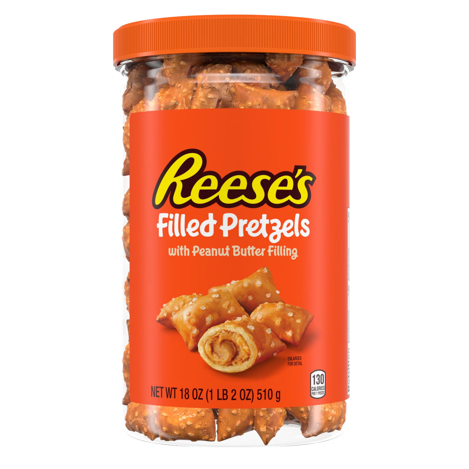 Reese’s Peanut Butter Filled Pretzels, 18 oz Sharing SizeReese’s Peanut Butter F