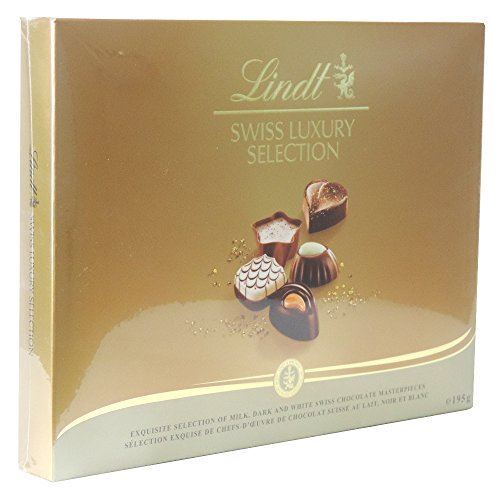 Lindt – Swiss Luxury Selection – 195g (Case of 6)