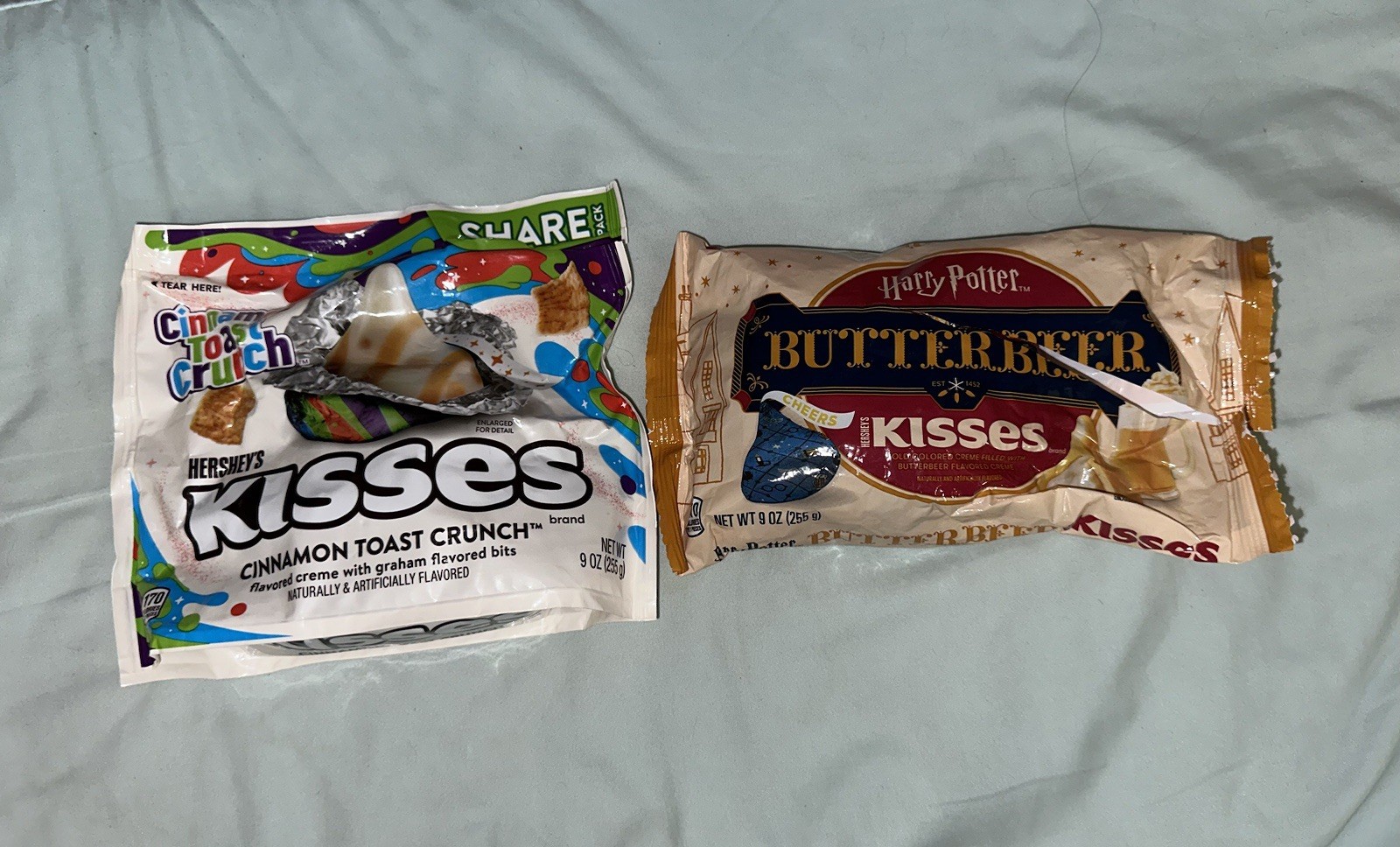 2-Pack Hershey’s Kisses – Butterbeer (Harry Potter) & Cinnamon Toast Crunch