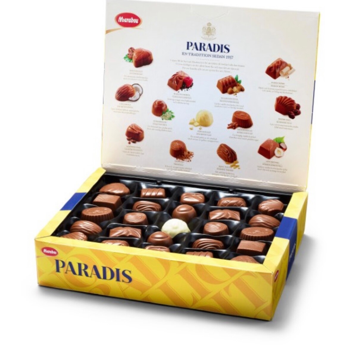 Marabou Paradis 500 gram Chocolate Pralines Made in Sweden