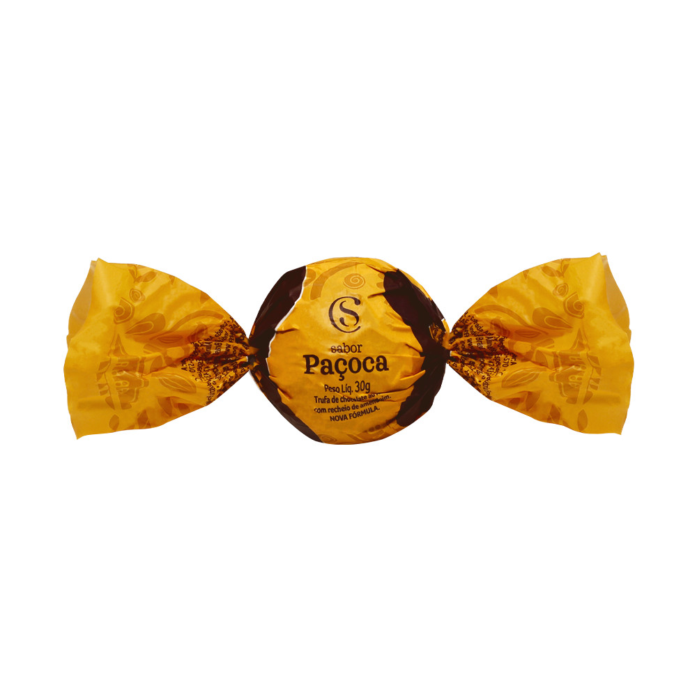 CACAU SHOW TRUFAS PAÇOCA 30g (PACK of 4 x TRUFAS 30g)