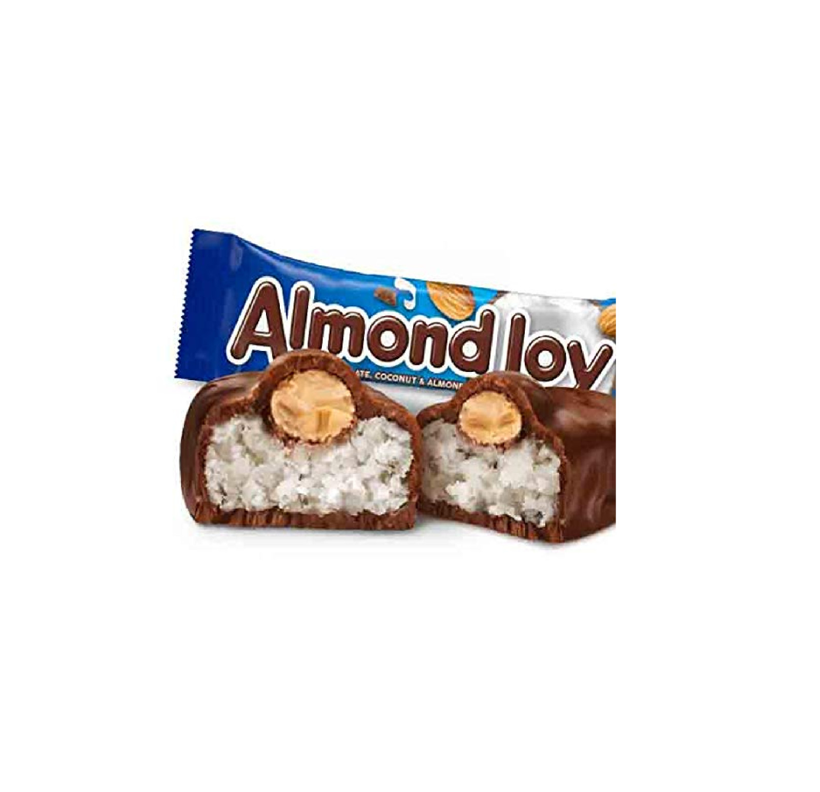 Almond Joy Chocolate Coconut Candy Bar Pack of 36, 1.61 Ounce Bars