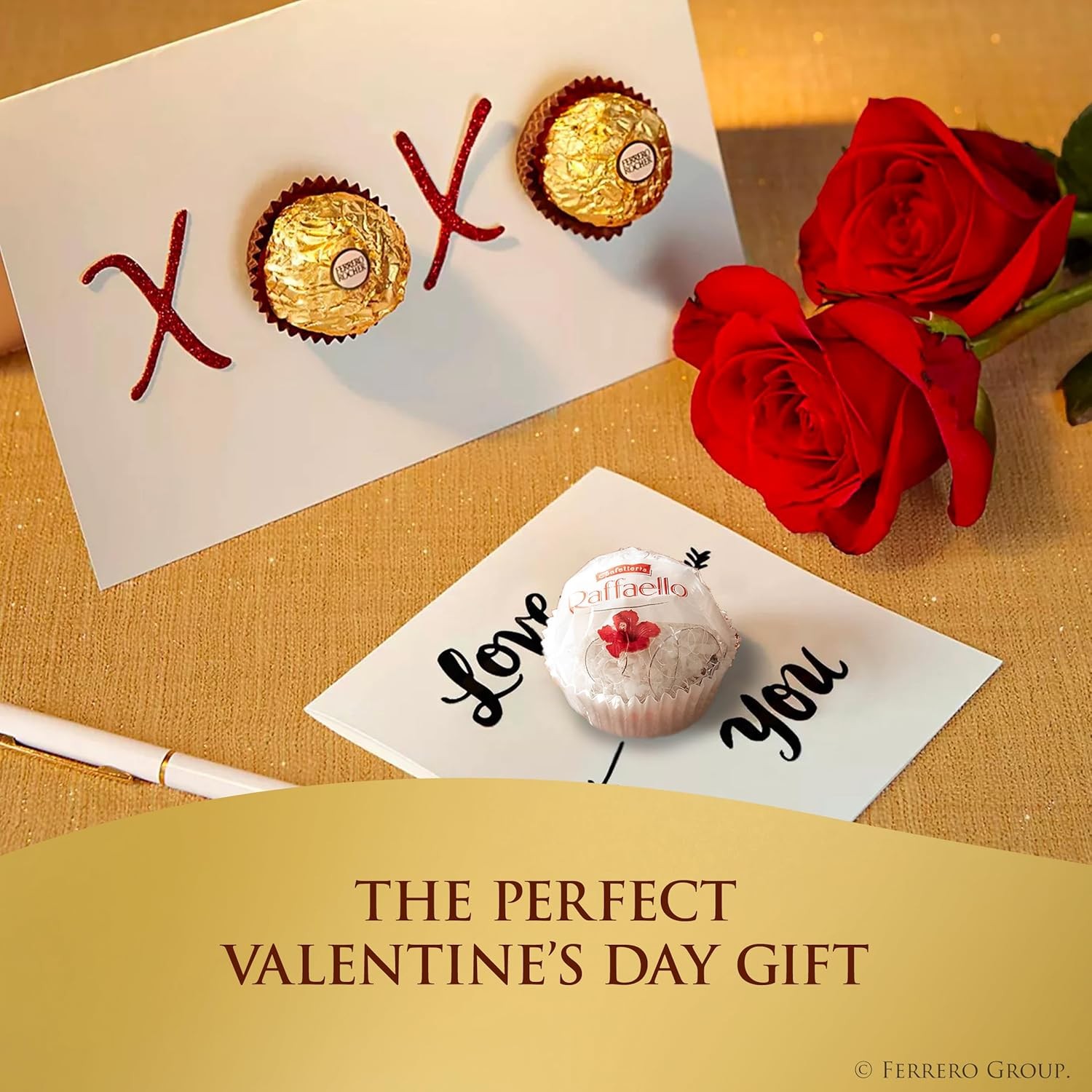 Ferrero Rocher Collection Gift Box Hazelnut Milk & Dark Chocolate Candy