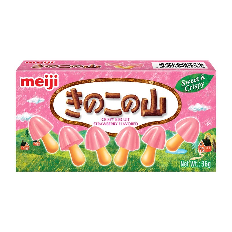 6 pks× Meiji chocolate biscuit, variety flavours, 38-40g each