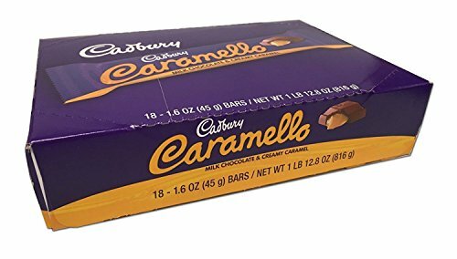 Cadbury Caramello 1.6oz Candy Bars – 18ct