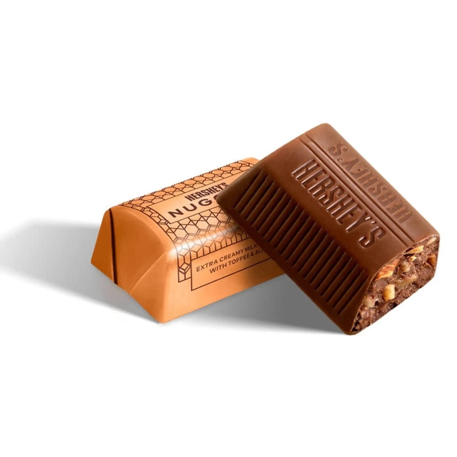 Hershey’s Nuggets Extra Creamy Milk Chocolate Toffee & Almonds Candy (2 Pounds)