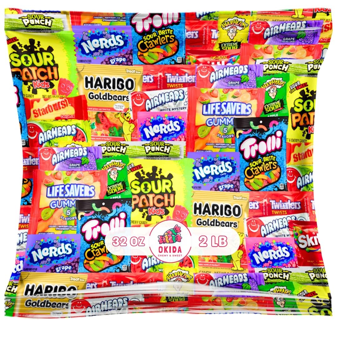 Assorted Candy Variety Pack – Individually Wrapped Treats for Every Occasion