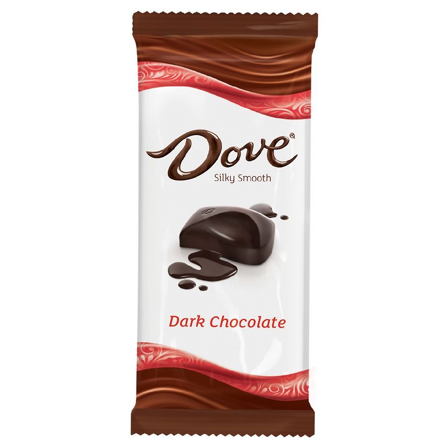 Dove Dark Chocolate Candy Bar, 3.9 oz