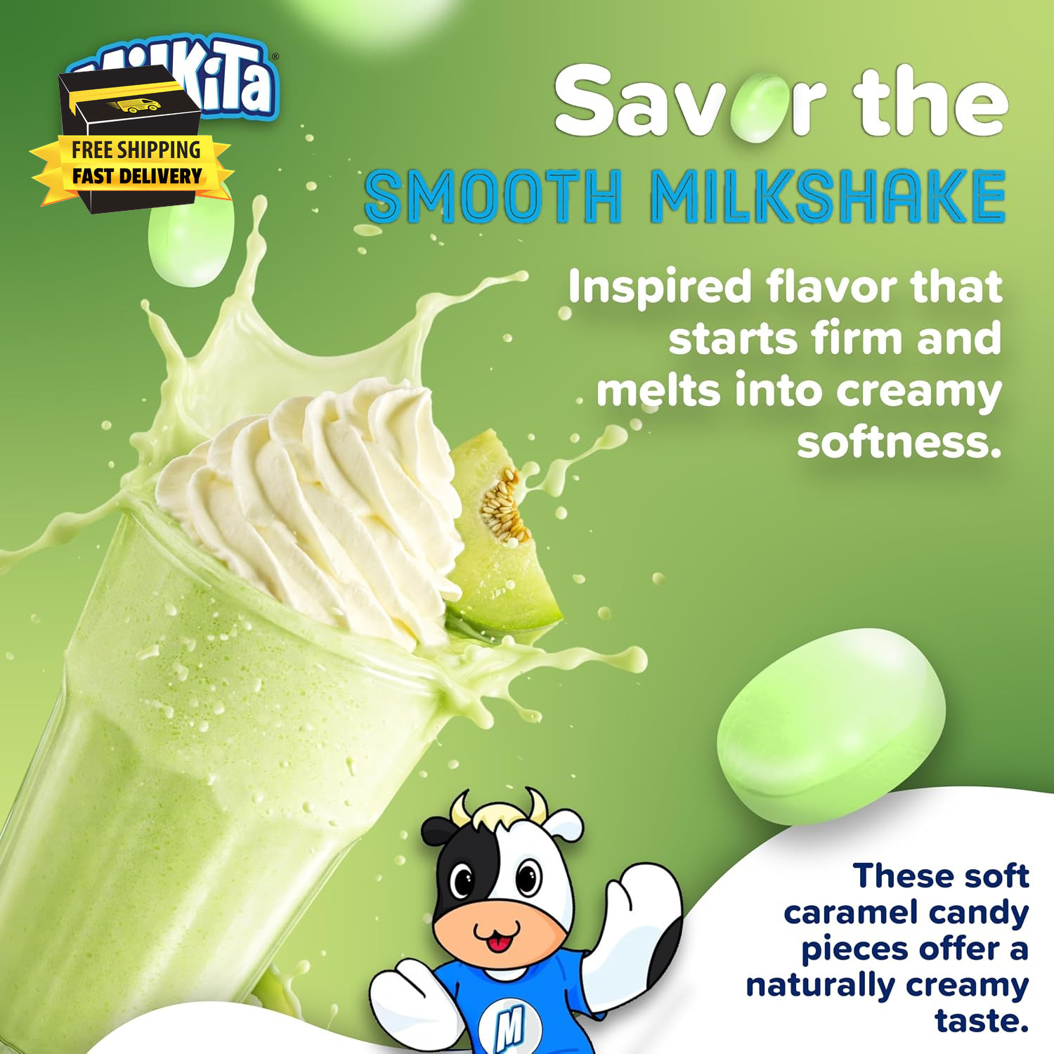 Creamy Honeydew Milk Candy – Low-Sugar Healthy Sweets with Real Milk for Kids &