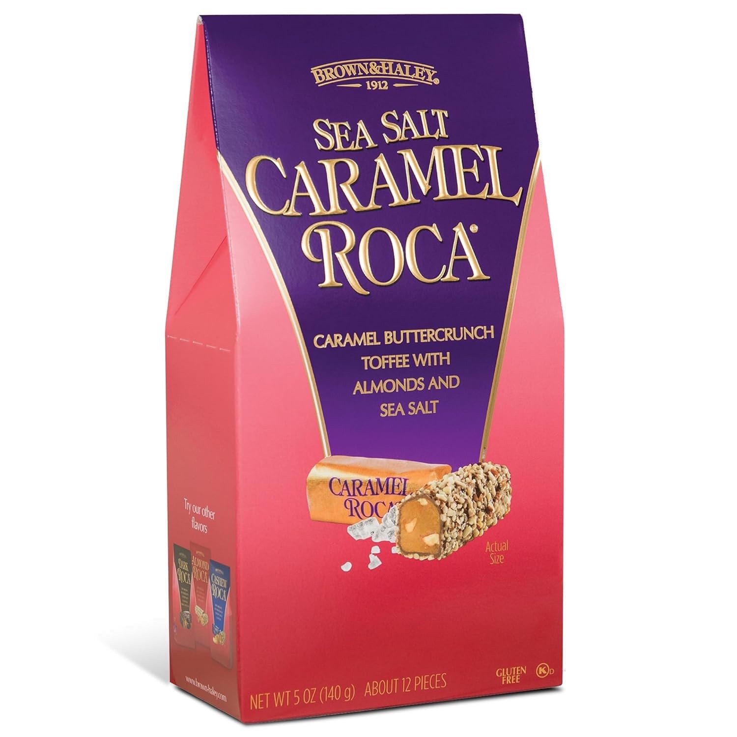 Almond Roca Box – 5oz Individually Wrapped Caramel Buttercrunch Toffee w Almond