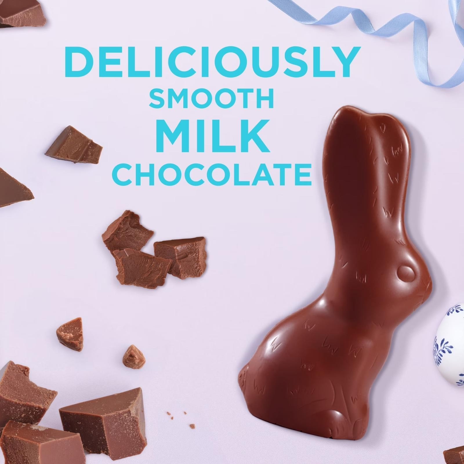 Russell Stover Hollow Milk Chocolate Easter Bunny Candy Rabbit 3 Oz Boxed