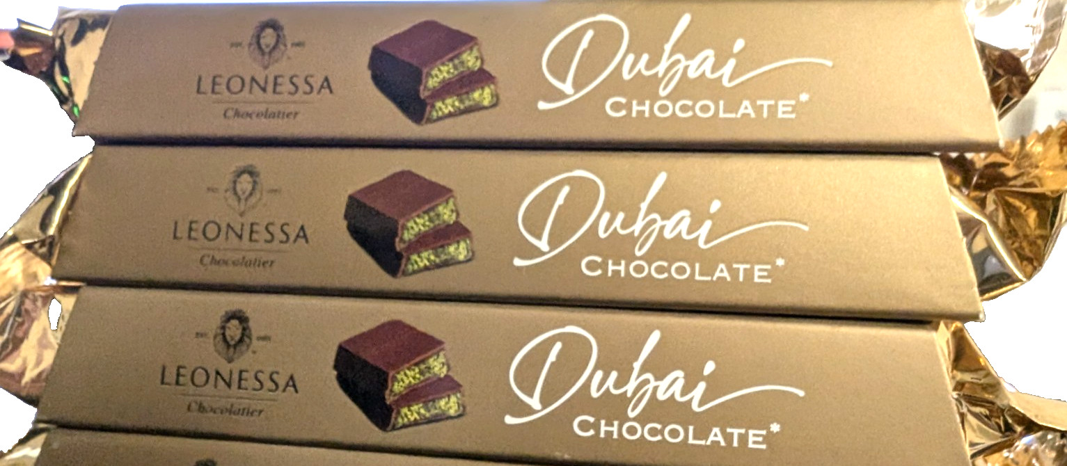 3 PACK – Leonessa Dubai Chocolate Bar (100g /pack) Set of 3 Best July 2026