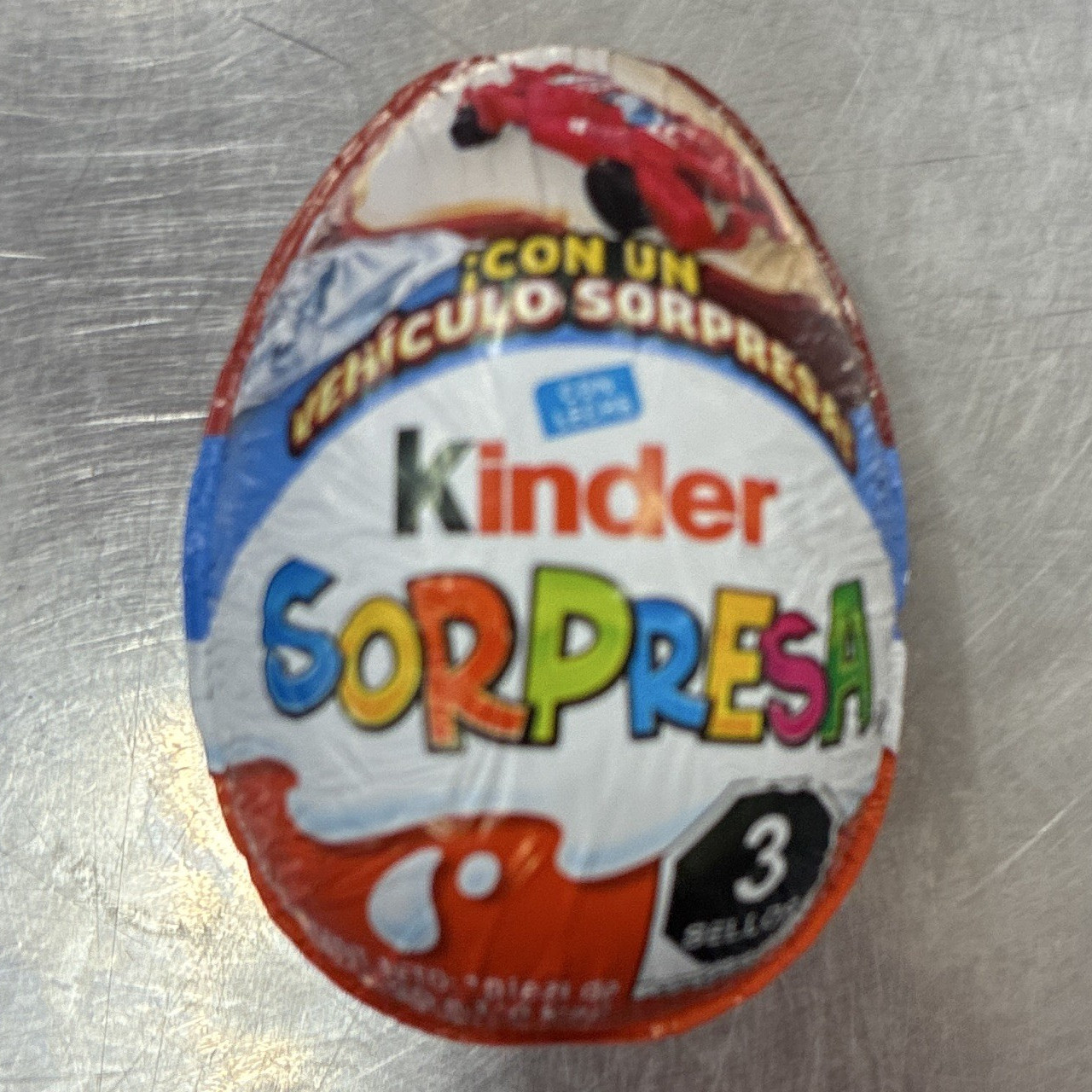 Kinder Sorpresa Milk Chocolate Surprise Toy Eggs, Milk Flavor, 12 Pack