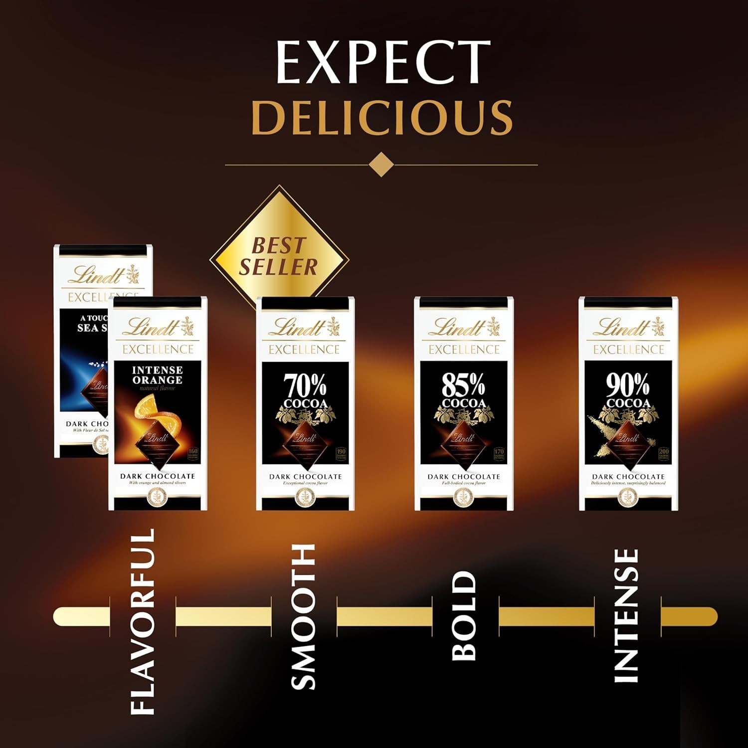 Luxurious EXCELLENCE 85% Cocoa Dark Chocolate Bar – Ideal for Baking & Gifts