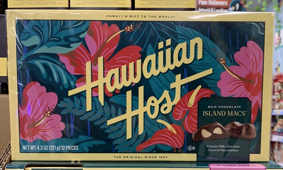 2 Boxes Hawaiian Host Island Macs Chocolate Covered Macadamia Sealed 5oz each