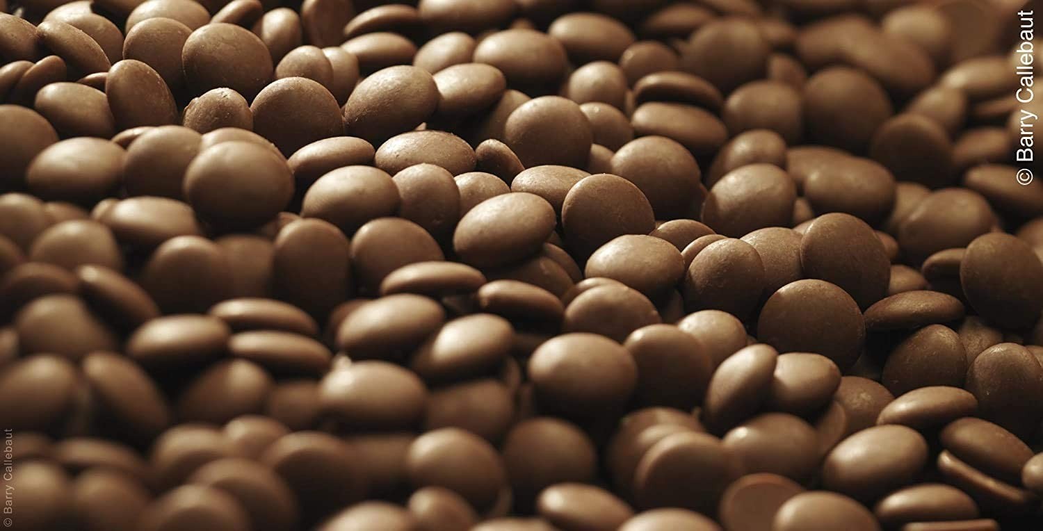 Belgian Dark Chocolate Callets 54.5% Cocoa, 5.5 Lbs, Semisweet Baking Chips